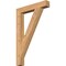 Ekena Millwork Traditional Block Smooth Bracket, Western Red Cedar, 3 1/2"W x 24"D x 36"H BKT04X24X36TRA05SWR - alternate 1